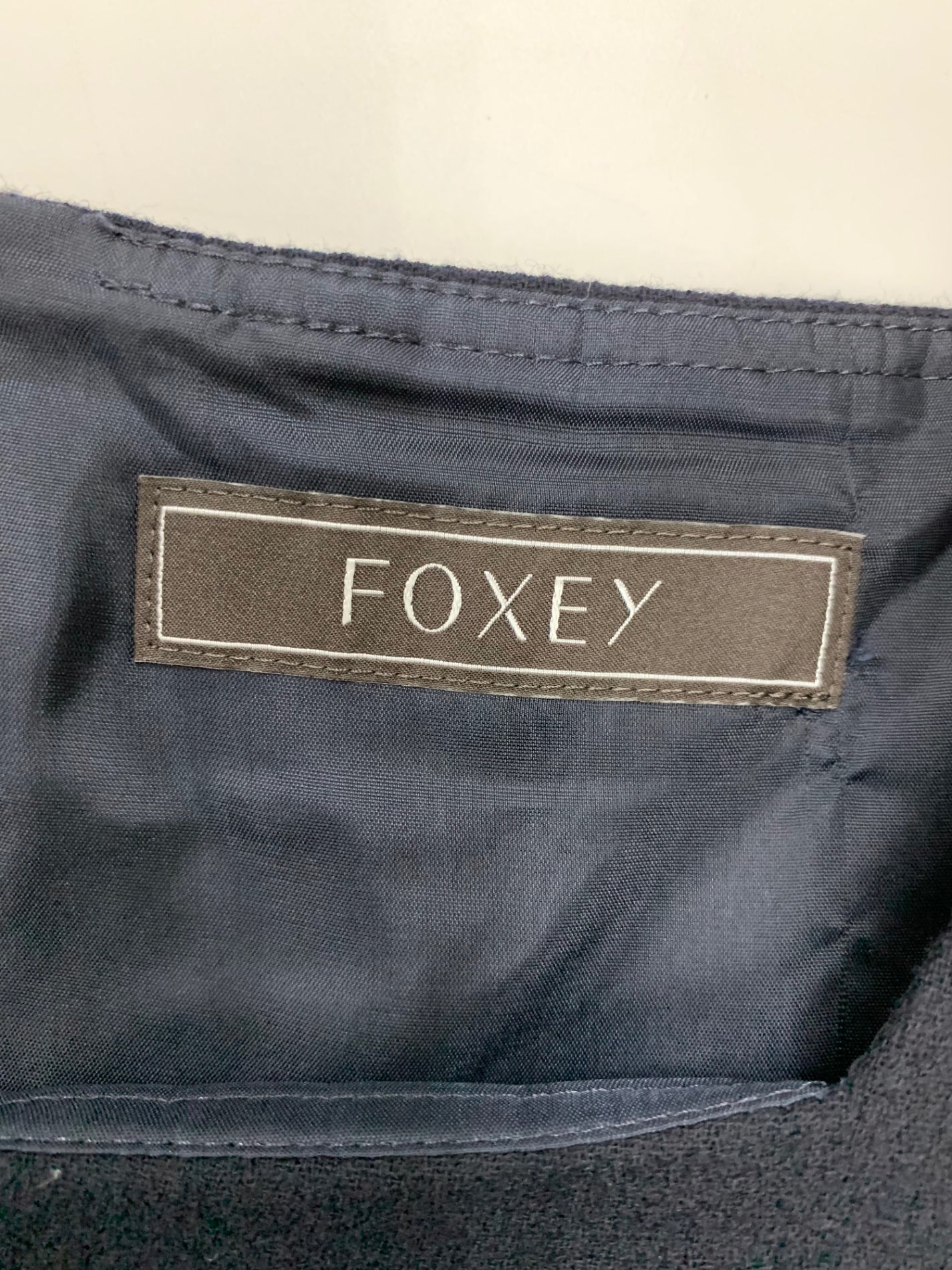 フォクシーブティック ワンピース シャンパーニュ 35905 38 ネイビー ITEI6NA8CXPY