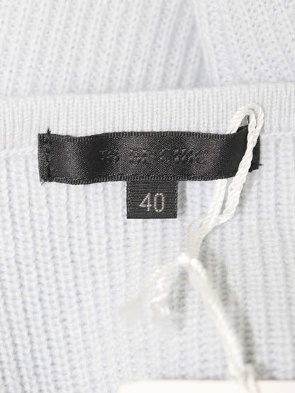 トゥービーシック W5N09-627-20 ニット 40 ブルー Vネック ビジュー IT098FU5GFCO