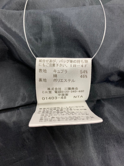 バーバリーブルーレーベル E1J61-584-09 シャツワンピース 38 グレー ノバチェック ホースロゴ ITXR2T60B2E8