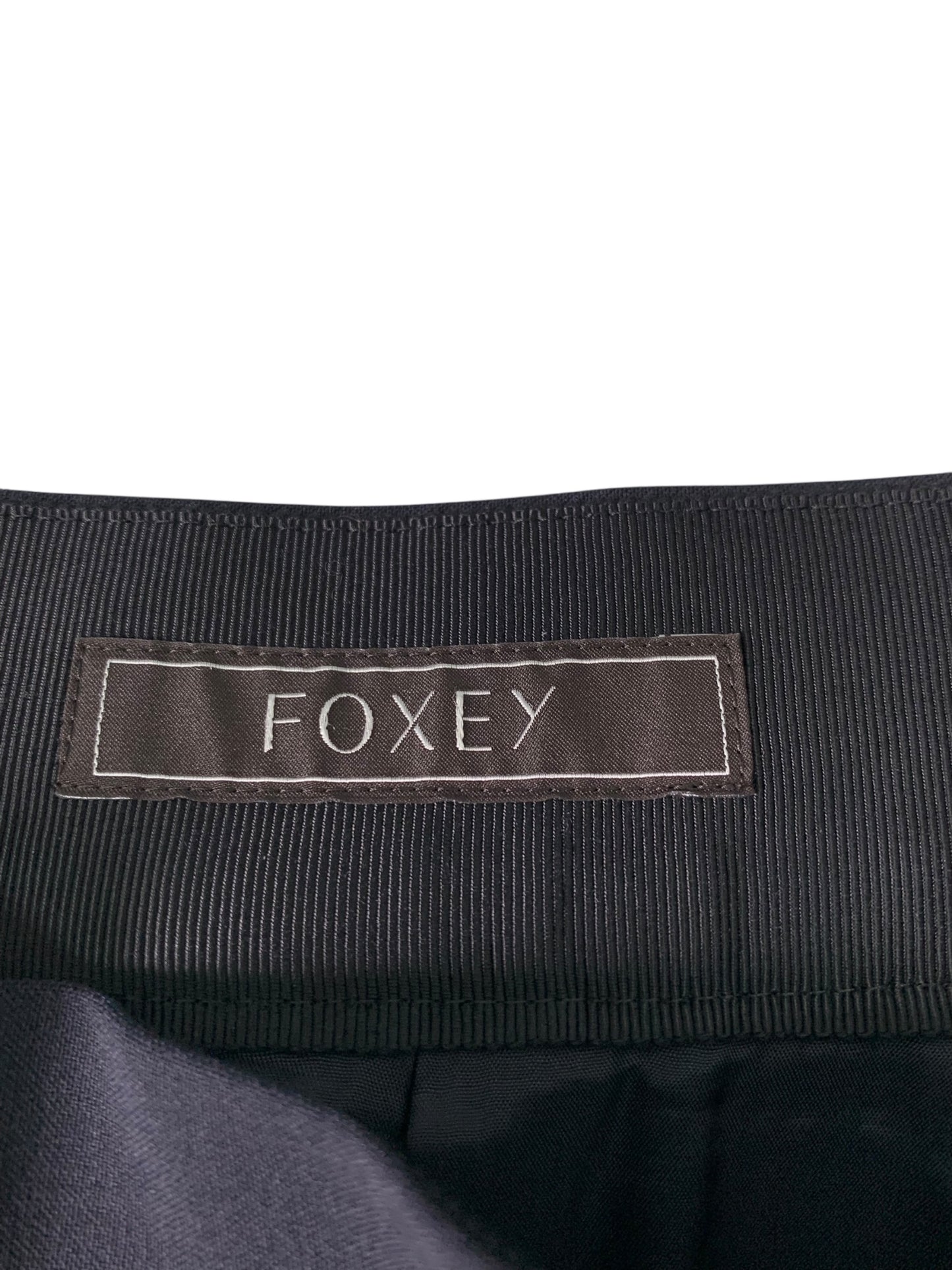 フォクシーブティック Grace グレース 41588 スカート 40 ネイビー タックフレア ITXGQNK6F9BW