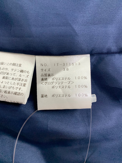 エムズグレイシー 多色フラワードレス 311513 ワンピース 38 ネイビー IT873VSJIHCG