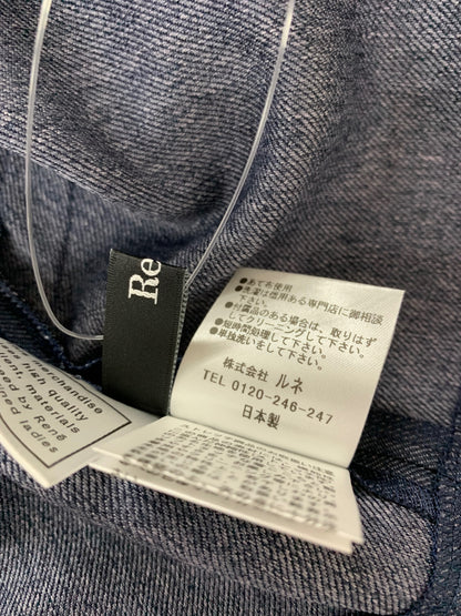 ルネ 5513050 ジャケット 34 ブルー デニム風 ラインストーン リボン ITO2GOK21LPA