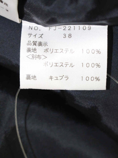 エムズグレイシー 221109 ワンピース 38 ブラック リボン ITQ2XL6XMWKG