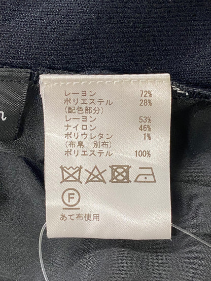 ダイアグラム ロングニットカーディガン 0321453037 ワンピース 36 ブラック ニット ロング ゴールドボタン ITETF5Z4I1ZS