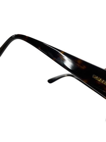 ダナキャラン DY4009 サングラス ブラウン セルフレーム フルリム スクエア ITIG51GPX26S