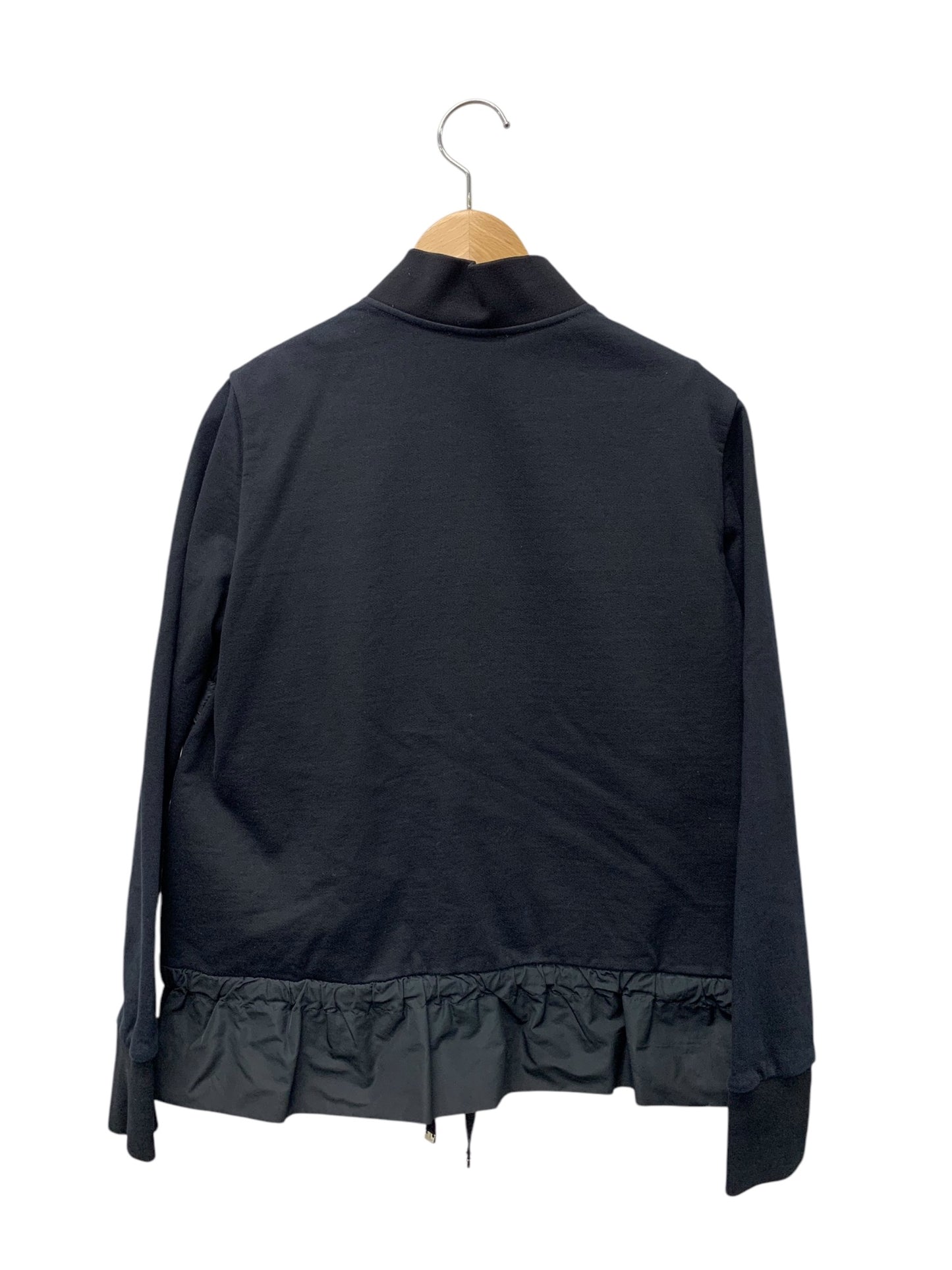 モンクレール MAGLIA CARDIGAN D10938451700 809AB ジャケット XS ブラック ナイロン IT93G6TDZIBS