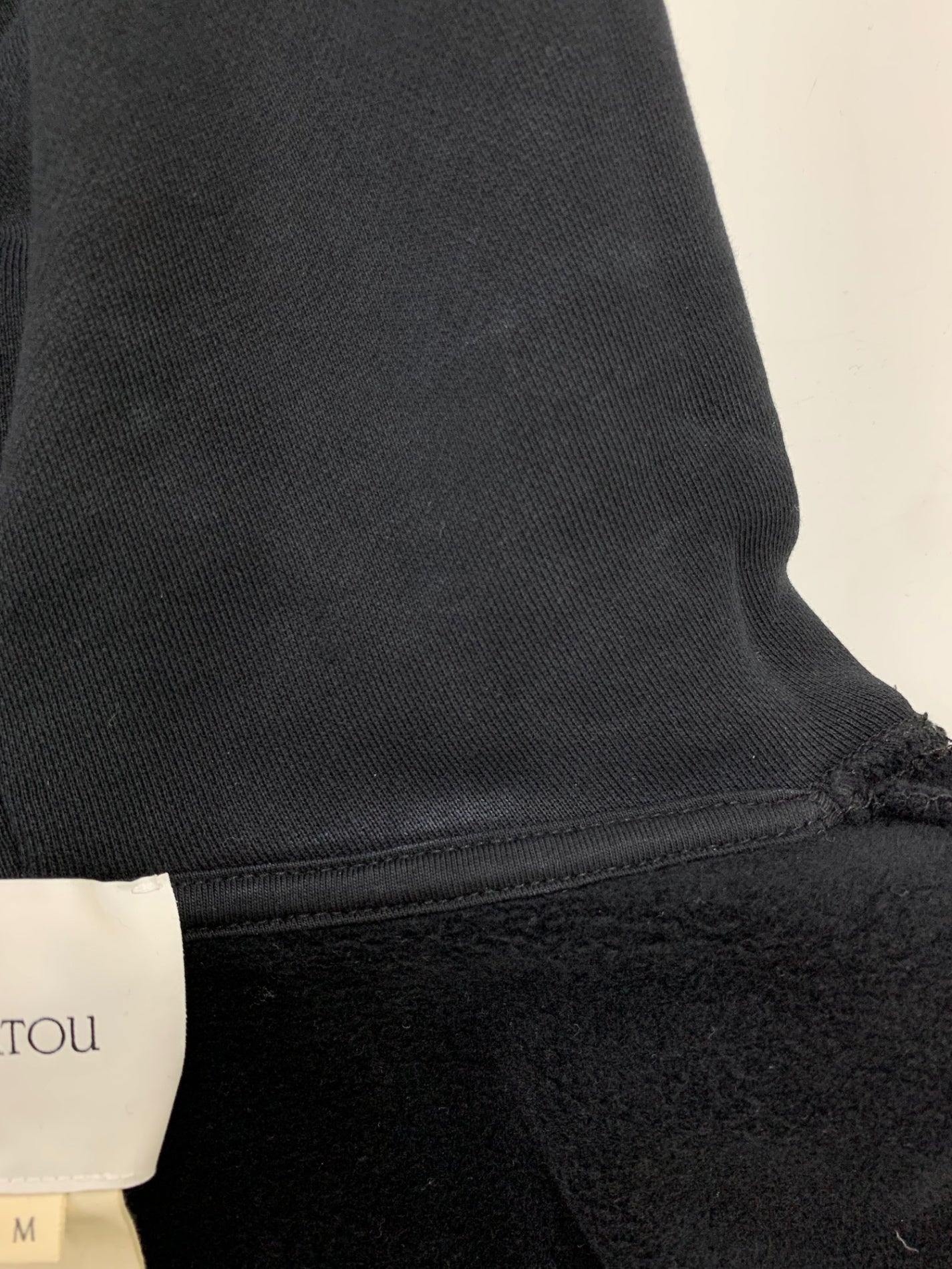 パトゥ JE0939995999B パーカー M ブラック スウェット ITDDQZ475BNK