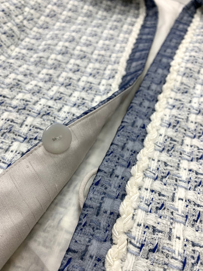 レリアン AV-0400081 RW24-00505AJ ジャケット 9 ブルー ツイード ITGFU86V6870