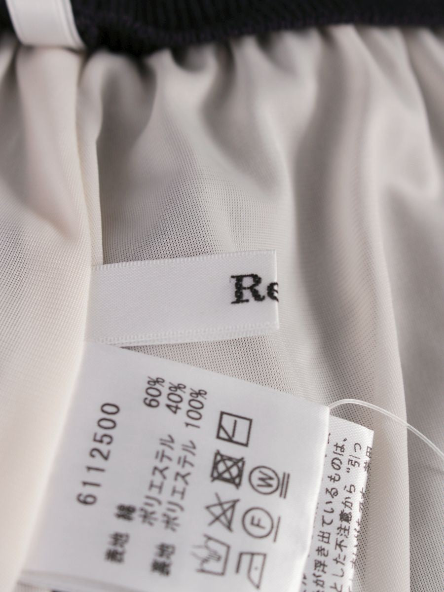 ルネ 6112500 キュロットパンツ 36 ネイビー レース ITXSPY7JL5GG