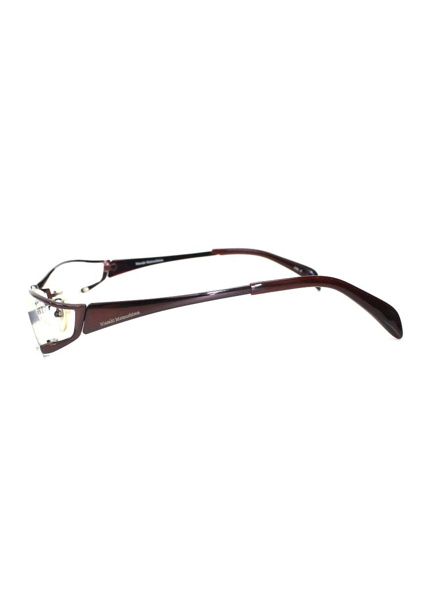 マサキマツシマ MF-1079 メガネ ブロンズゴールド メタルフレーム ハーフリム スクエア ITQMTHMOABSI