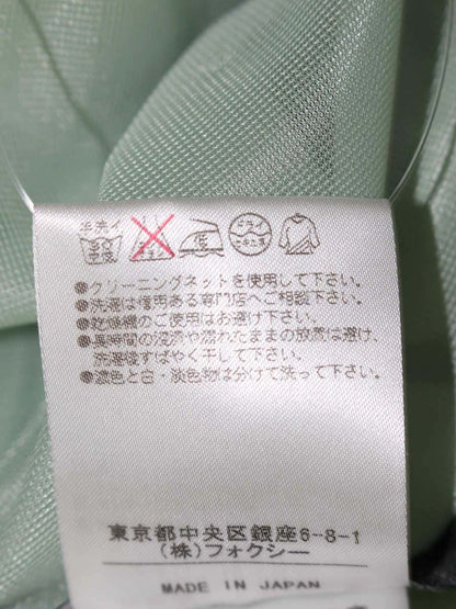 フォクシーニューヨーク マロンワンピース 28824 ワンピース 38 グリーン IT4RIMS7MEQ0