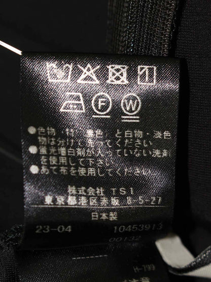 ルフィル 534-3930700 パンツ 1 ブラック ハイストレッチフロントスリット IT5J08HFS740