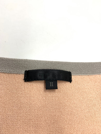 トゥービーシック W5N50-612-13 ニット 2 ピンク ウエストリブ リボン ITDLJUOY72QG