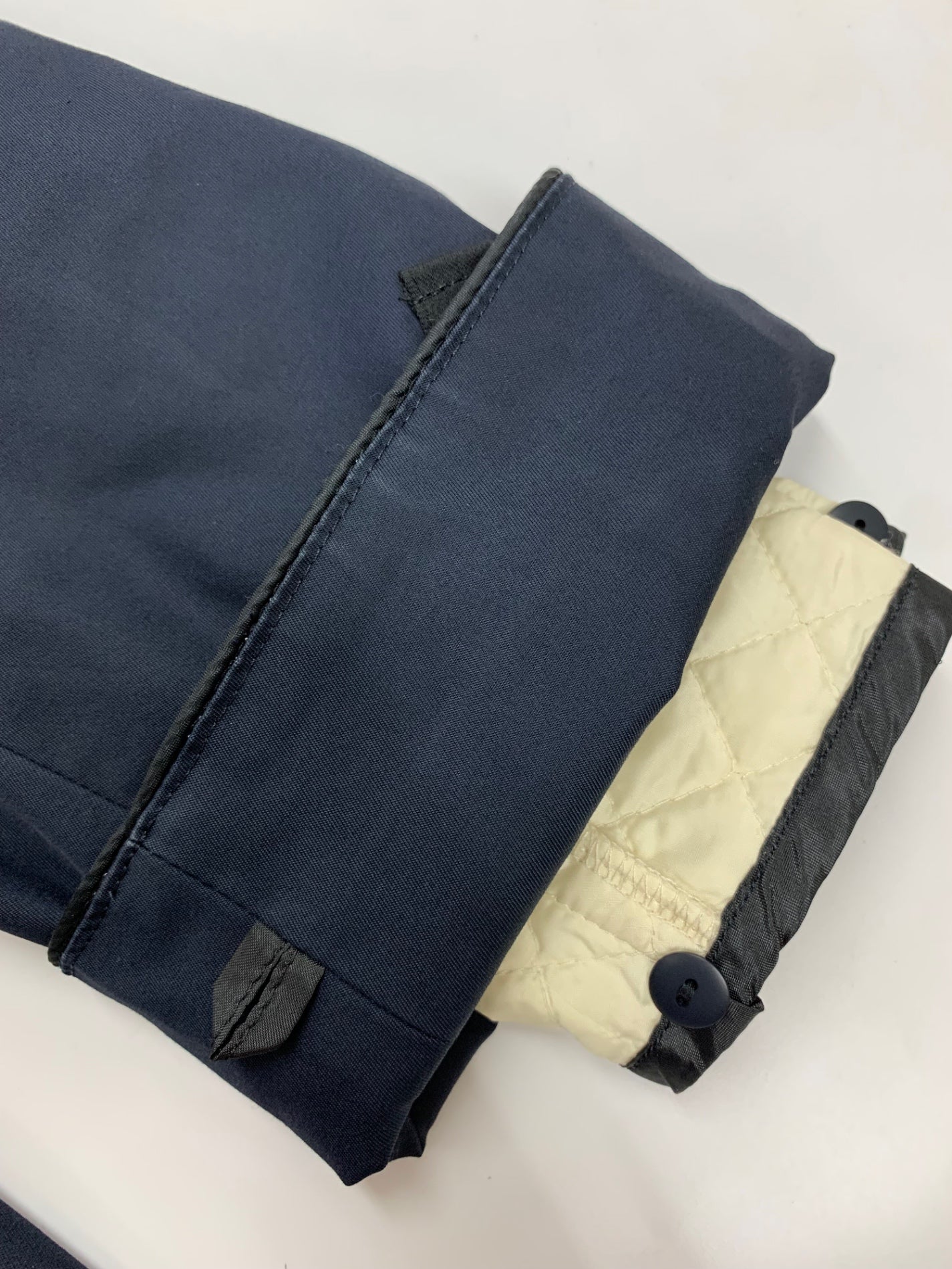 トッカ CMTOCA0210 コート 0 ネイビー フリースライナー付 ファー＆リボン付き ITA5G9Y51IRW