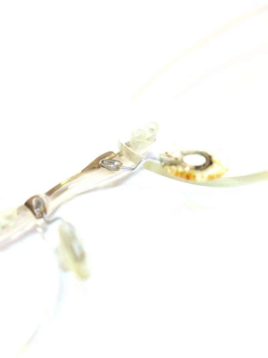 シルエット SPX1960 メガネ グレージュ リムレス オーバル ITMKLFCAG6UI