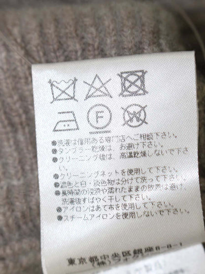 フォクシーニューヨーク collection 40008 ニット セーター 38 ベージュ Knit Top Peplum Flare ITHE5BEKE8DG