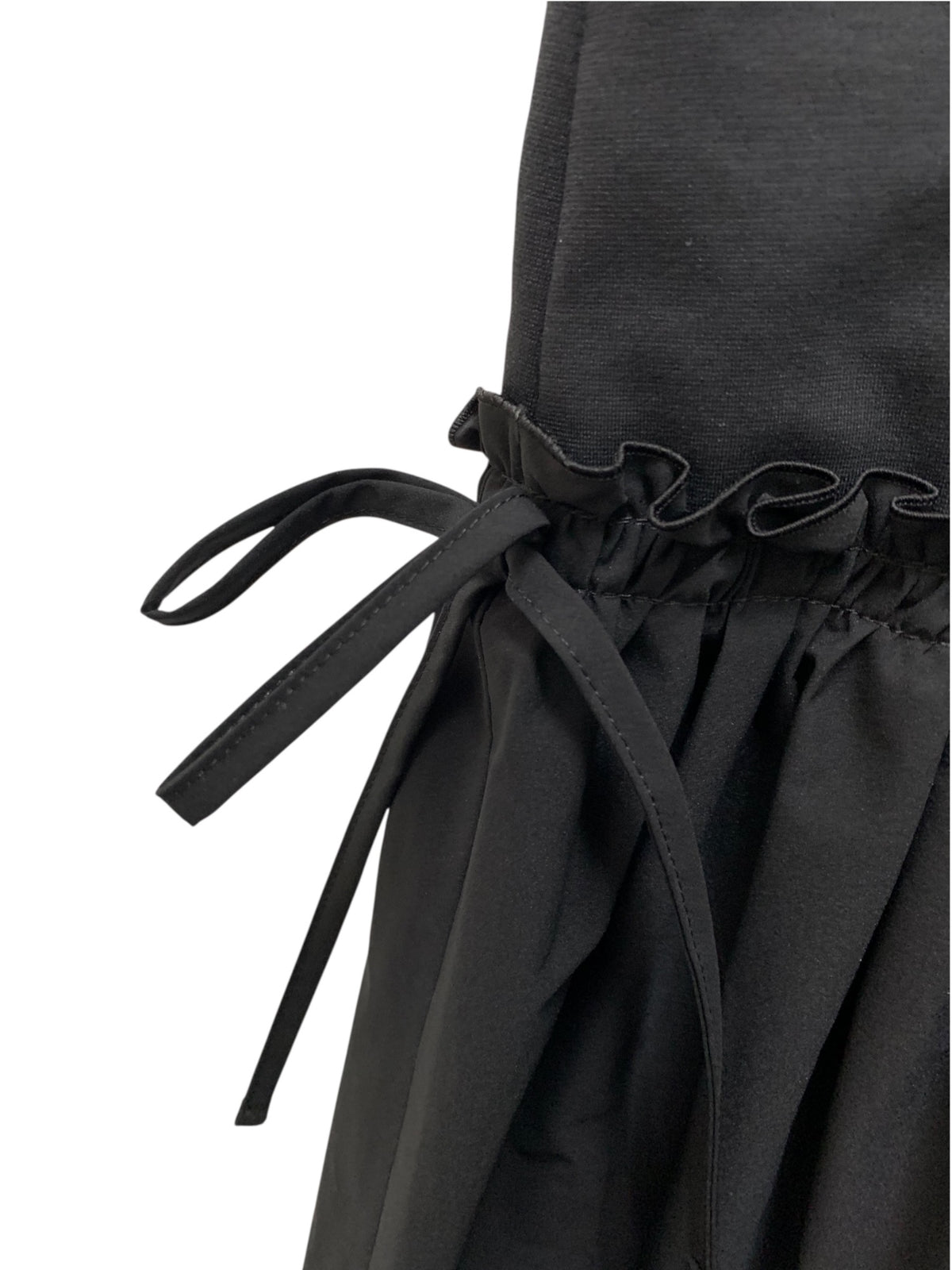 フォクシーニューヨーク Dress Astor 45779 ワンピース 38 ブラック タフタ素材 リボンディテール ITDF84ASMNVK