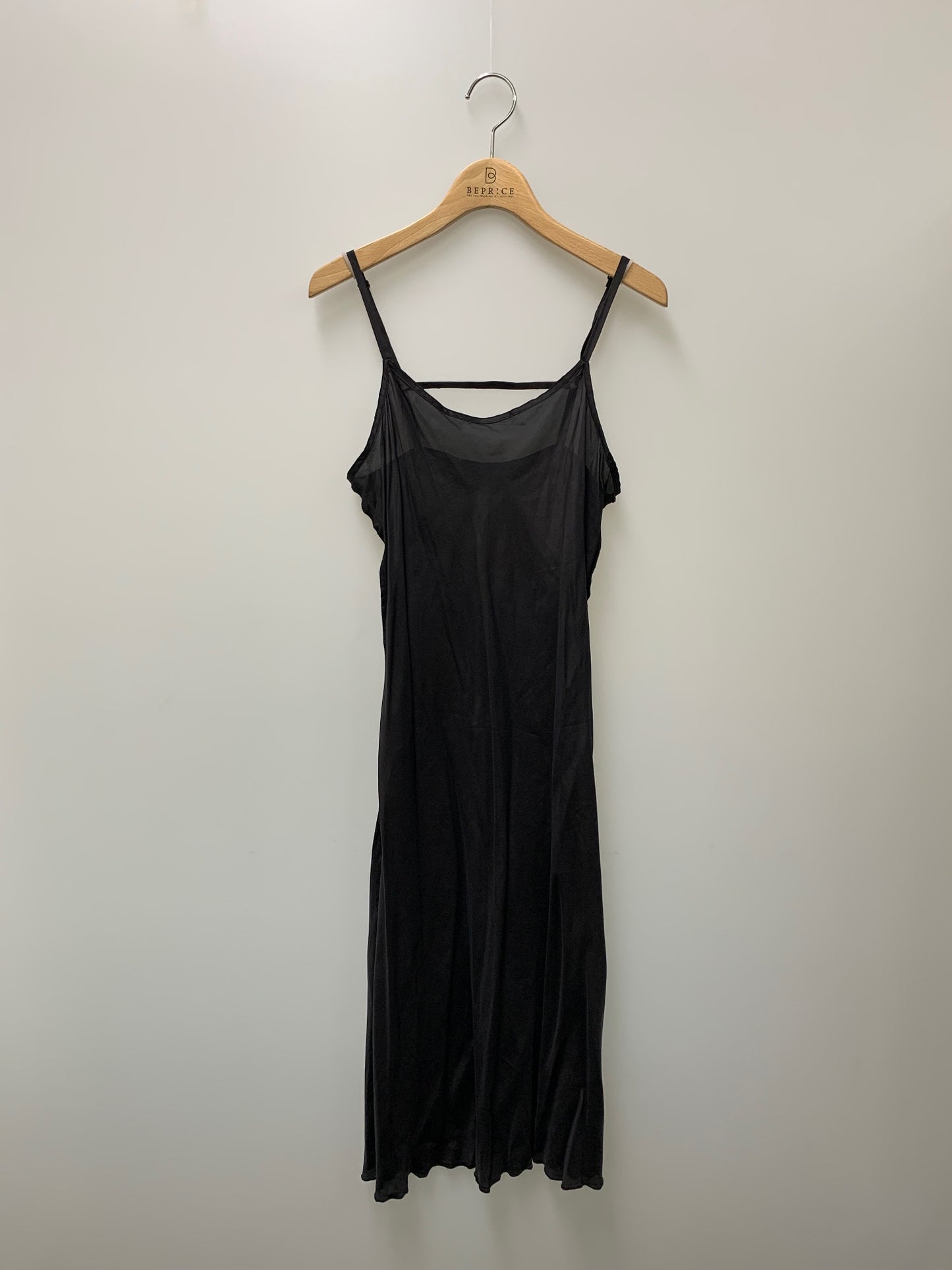 タラジャーモン IEEJG-01290 ワンピース 38 ブラック シルク フランス製 ITXQSD40X5RU