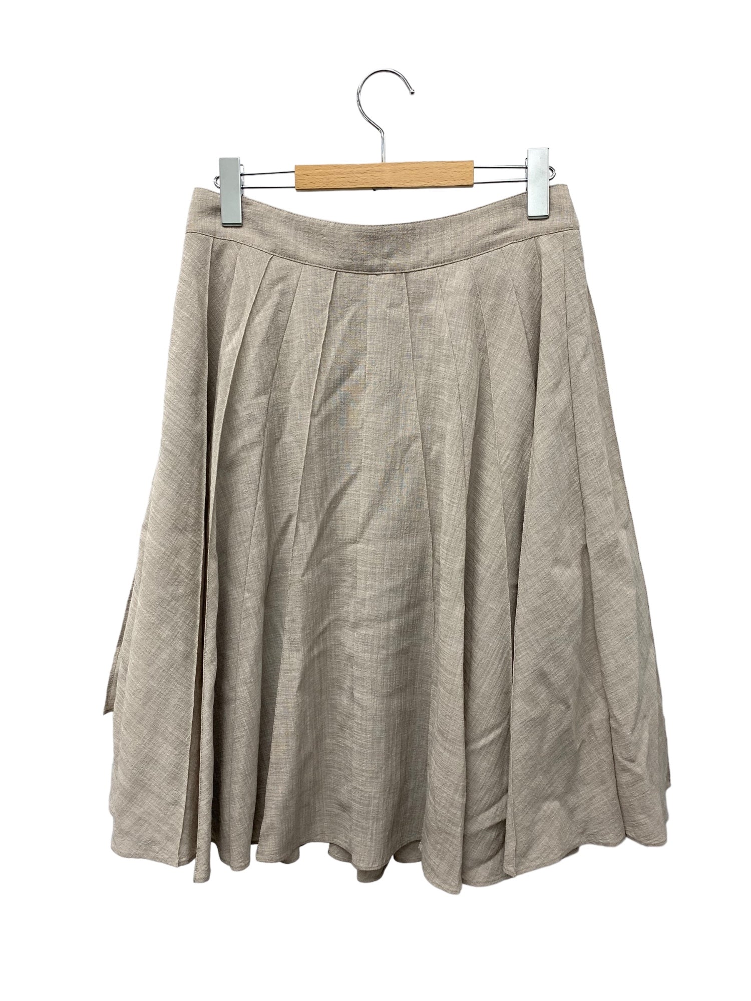 デイジーリン for フォクシー Daisy Washable Overwrap Pleat Skirt 35696 スカート 40 ベージュ |  中古ブランド品・古着通販ビープライス