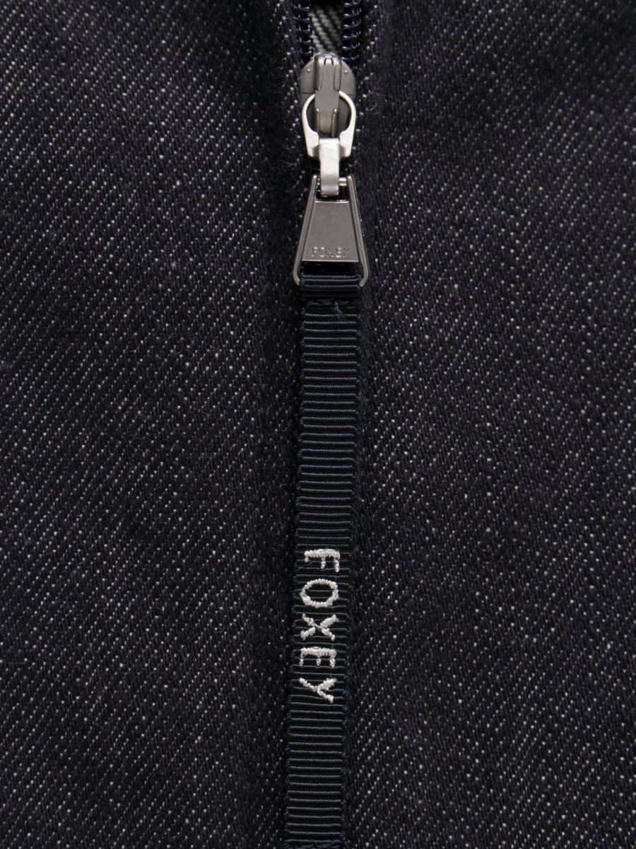 フォクシーニューヨーク Dress Narcisse 41003 ワンピース 38 ネイビー