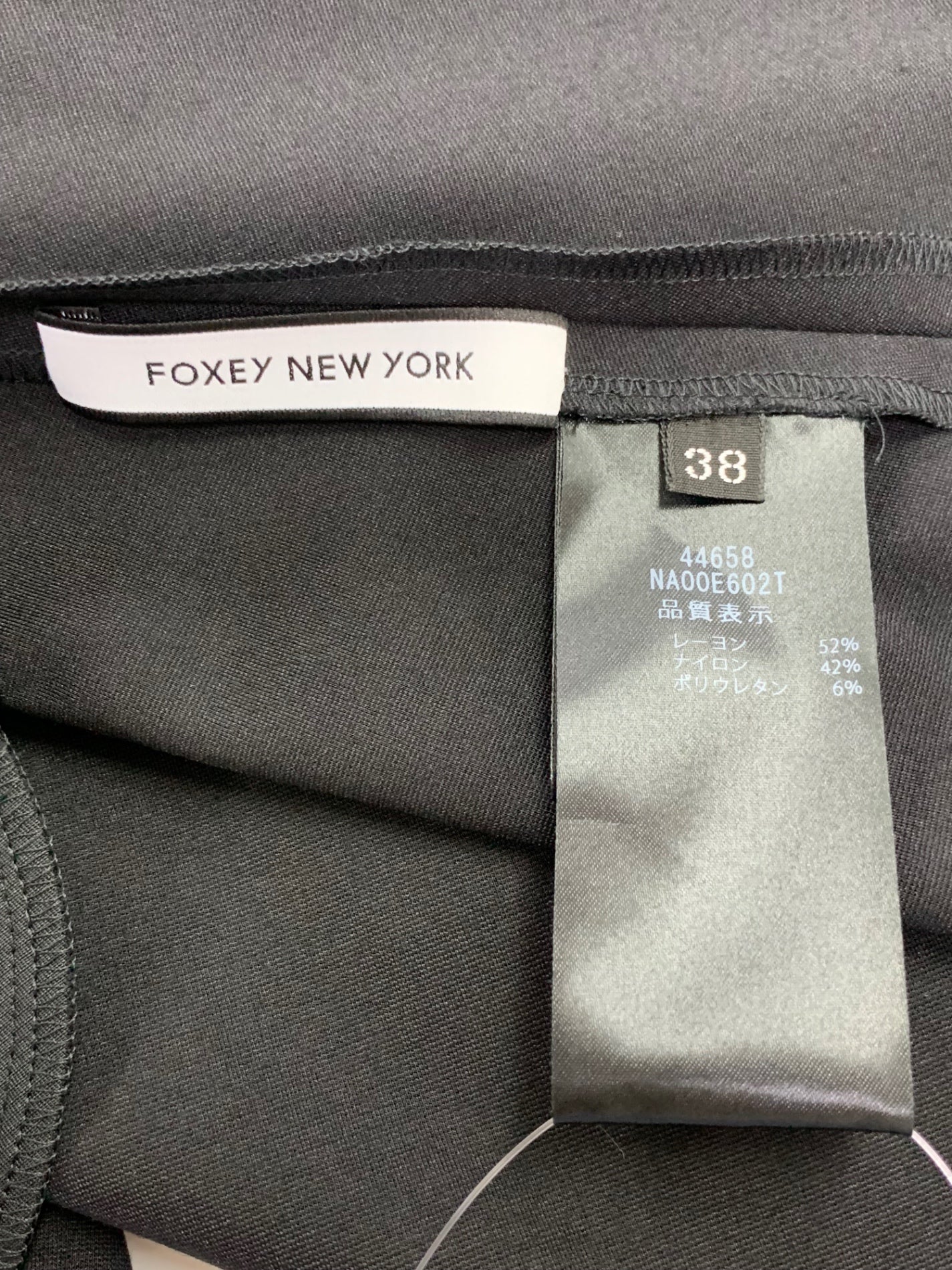 フォクシーニューヨーク Dress Weekend 44658 ワンピース 38 ブラック ITBSGI85RZH8