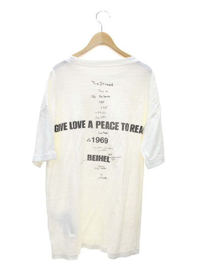 ドゥーズィエムクラス 21-070-500-7031-1-0 Tシャツ ホワイト バックプリント ITI6I1VOT2KG