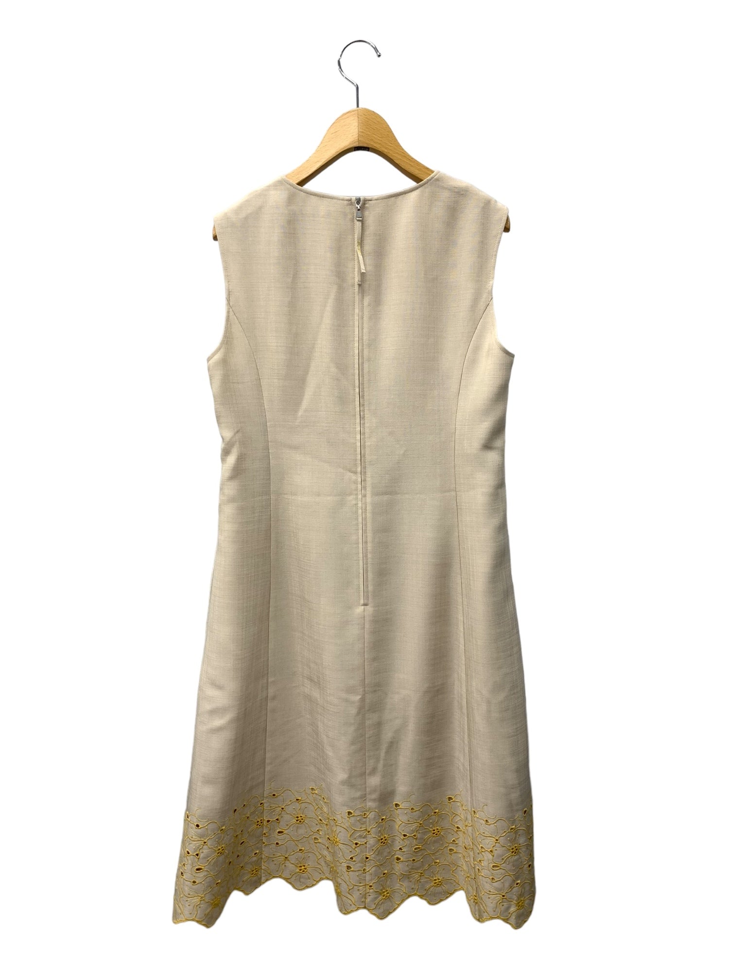 フォクシーニューヨーク Linen Bouquet Dress 44429 ワンピース 40 ベージュ | 中古ブランド品・古着通販ビープライス