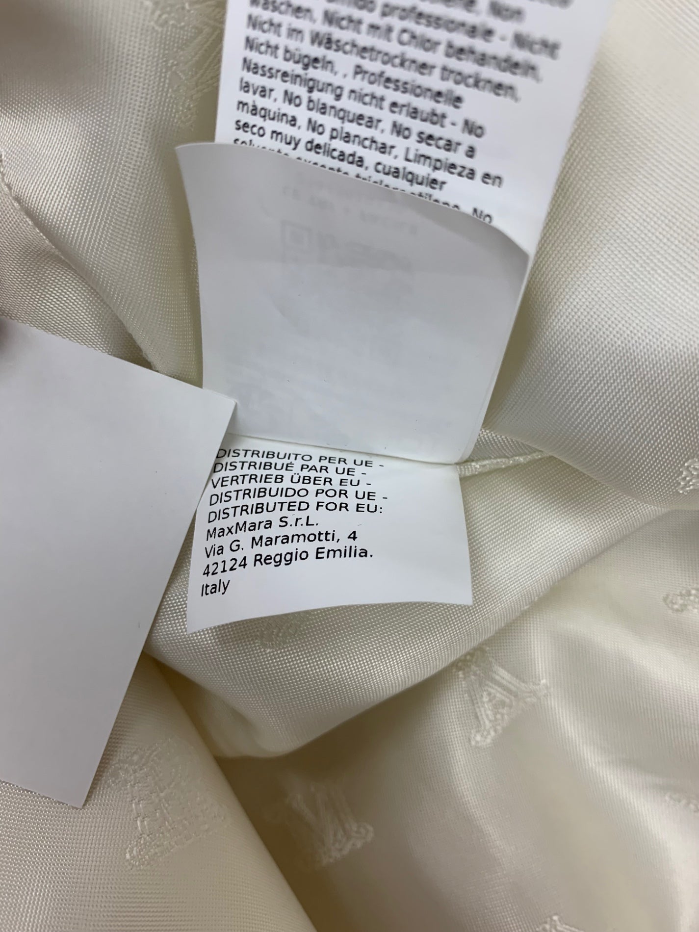 マックスマーラ 23473619336 ポンチョ ホワイト テディベア | 中古