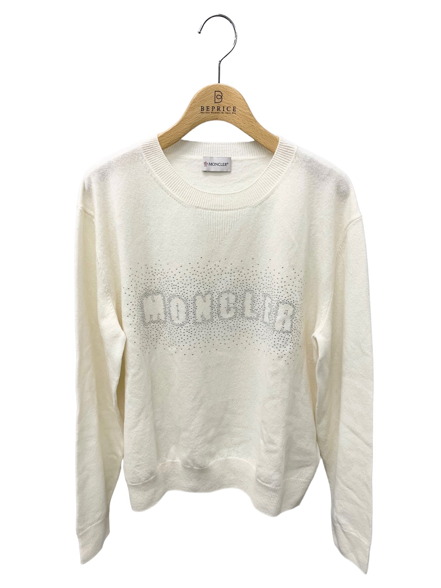 モンクレール GIROCOLLO TRICOT CREW NECK 25947027YGZD ニット M アイボリー ITIWYZI0QG9C 【SALE】