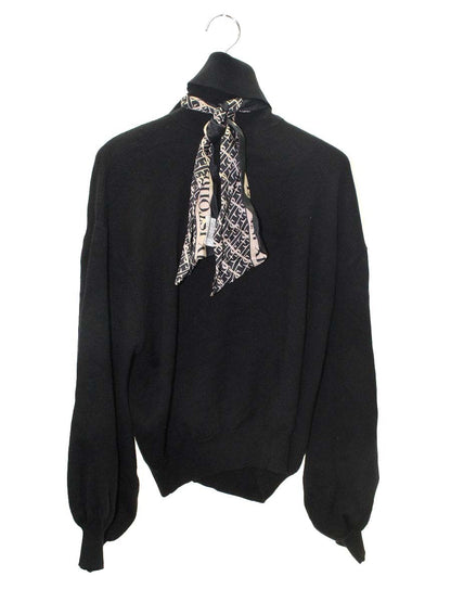 エイミーイストワール eimy logo scarfオーバータートルネックニット  1121111610-0 F ブラック 2021SS IT2V4T5BUENO