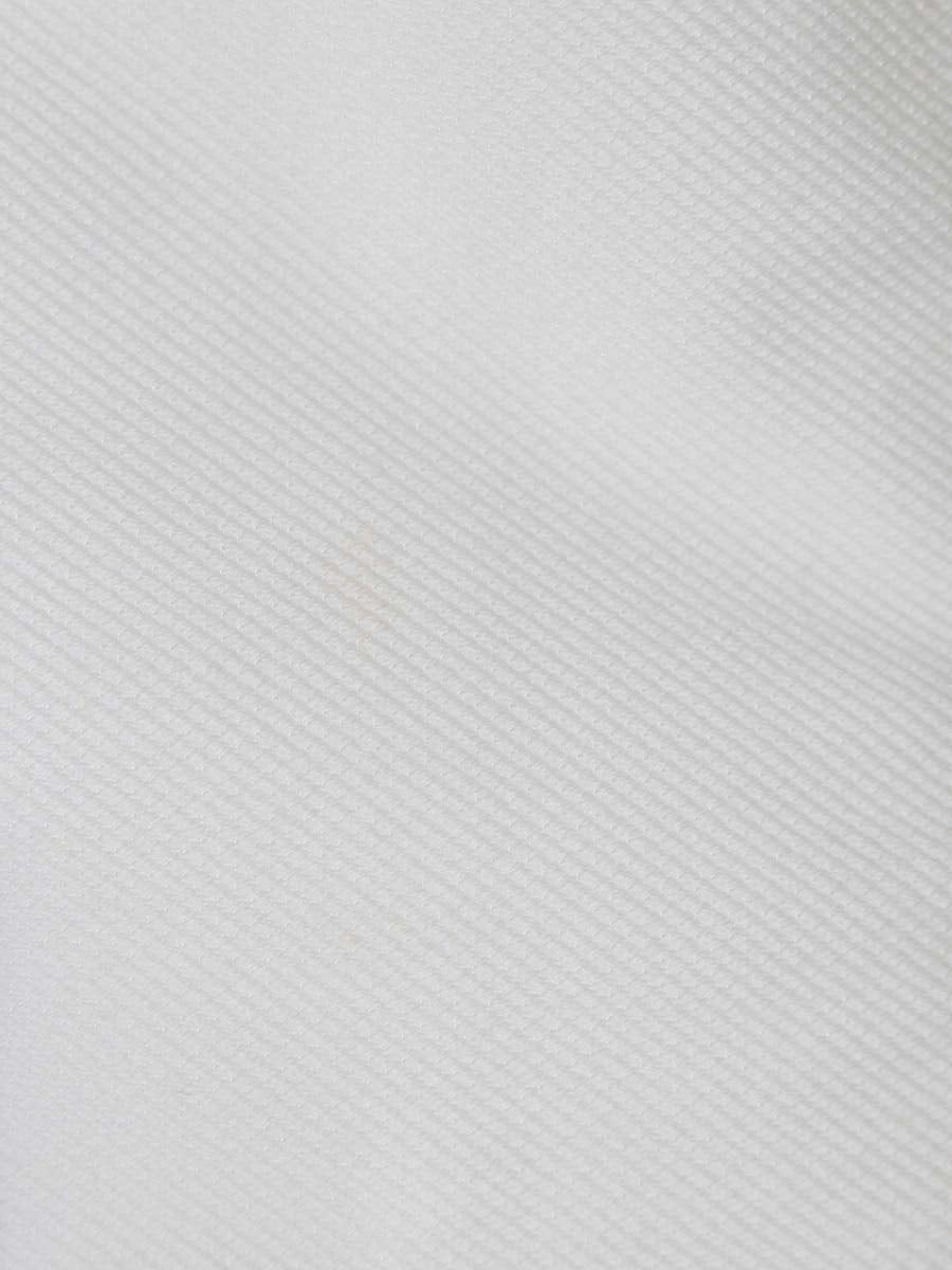 エムズグレイシー 424304 ジャケット 38 ホワイト ノーカラー ステッチ ITFSLGT96KIS