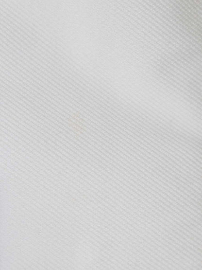 エムズグレイシー 424304 ジャケット 38 ホワイト ノーカラー ステッチ ITFSLGT96KIS