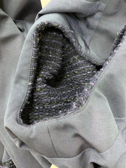 アナイ 102217-10-040-65-360 ジレ ベスト 36 ネイビー ツイード パール IT2A290MDQEK