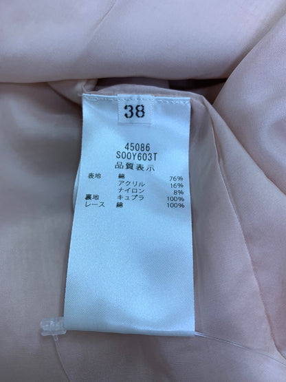 フォクシーブティック Tweed Bloom Dress ツイード ブルーム ドレス 45086 ワンピース 38 ピンク ITMQ4ZZXL8FI