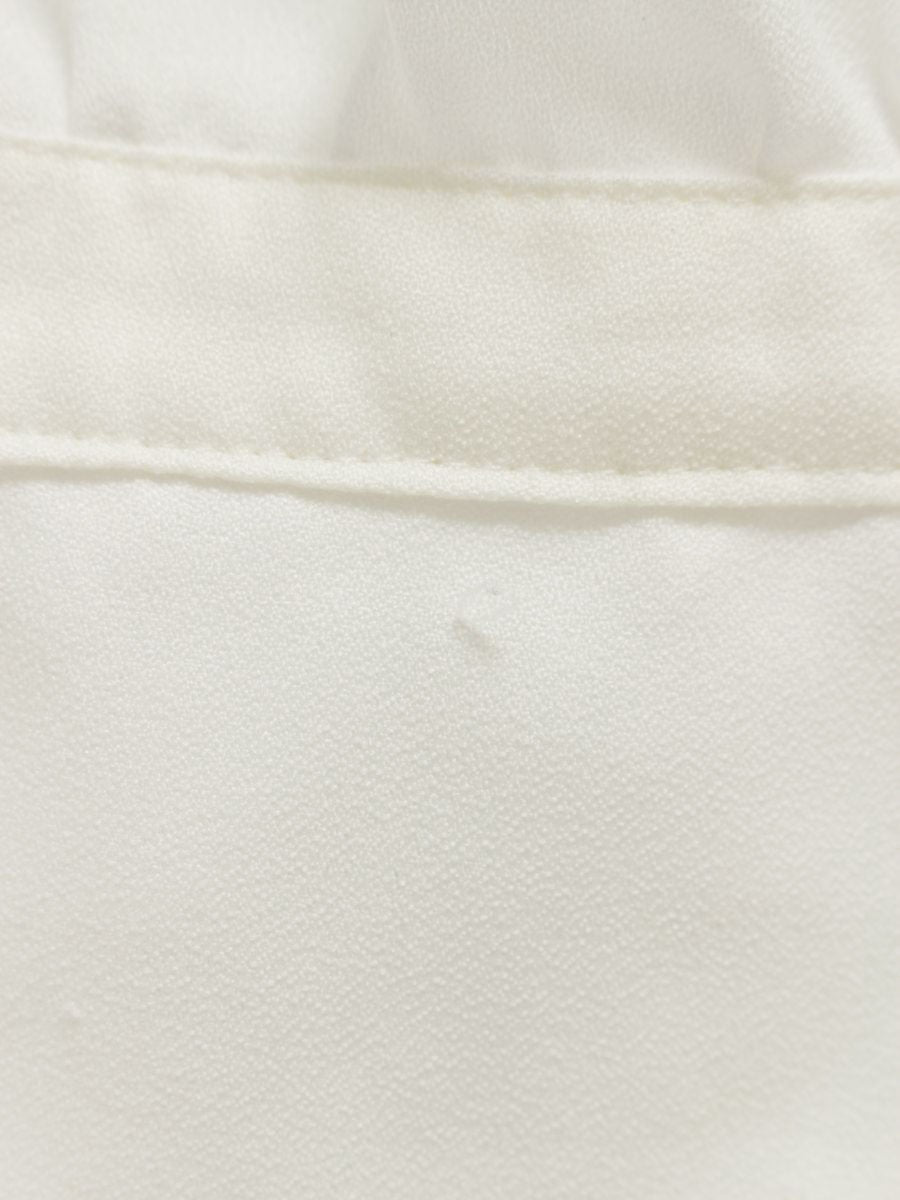 ルネ 5031050 ブラウス 36 ホワイト フリル IT5XAWEEP48G