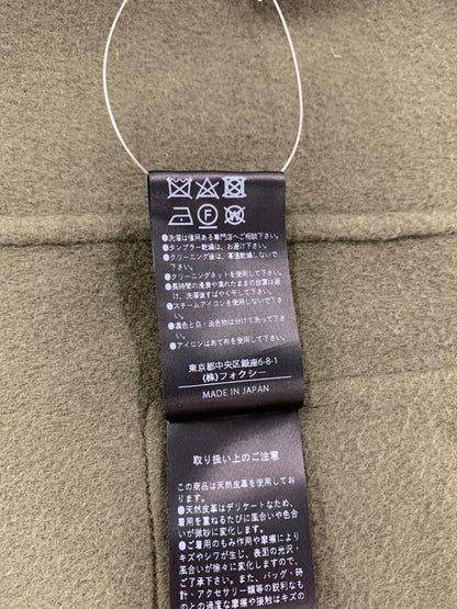 フォクシーブティック Coat Ezra 43707 コート 40 カーキグリーン フォックス カシミヤ ITFQ7V8EF6HS