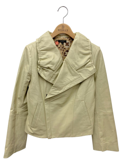 トッカ CJKTOBW0815 レザージャケット 2 アイボリー ITLWNM84D9XC