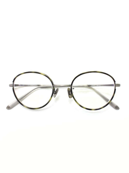 ワンスリーコンパウンドフレーム メガネ シルバー/グリーン/ブラック 眼鏡 cfa06 ITYDL87J93JG 【SALE】