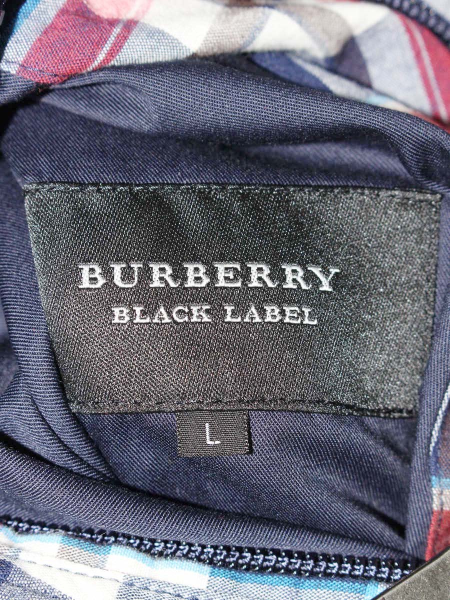 BURBERRY BLACK LABEL リバーシブル ブルゾン 千鳥柄 【公式通販】