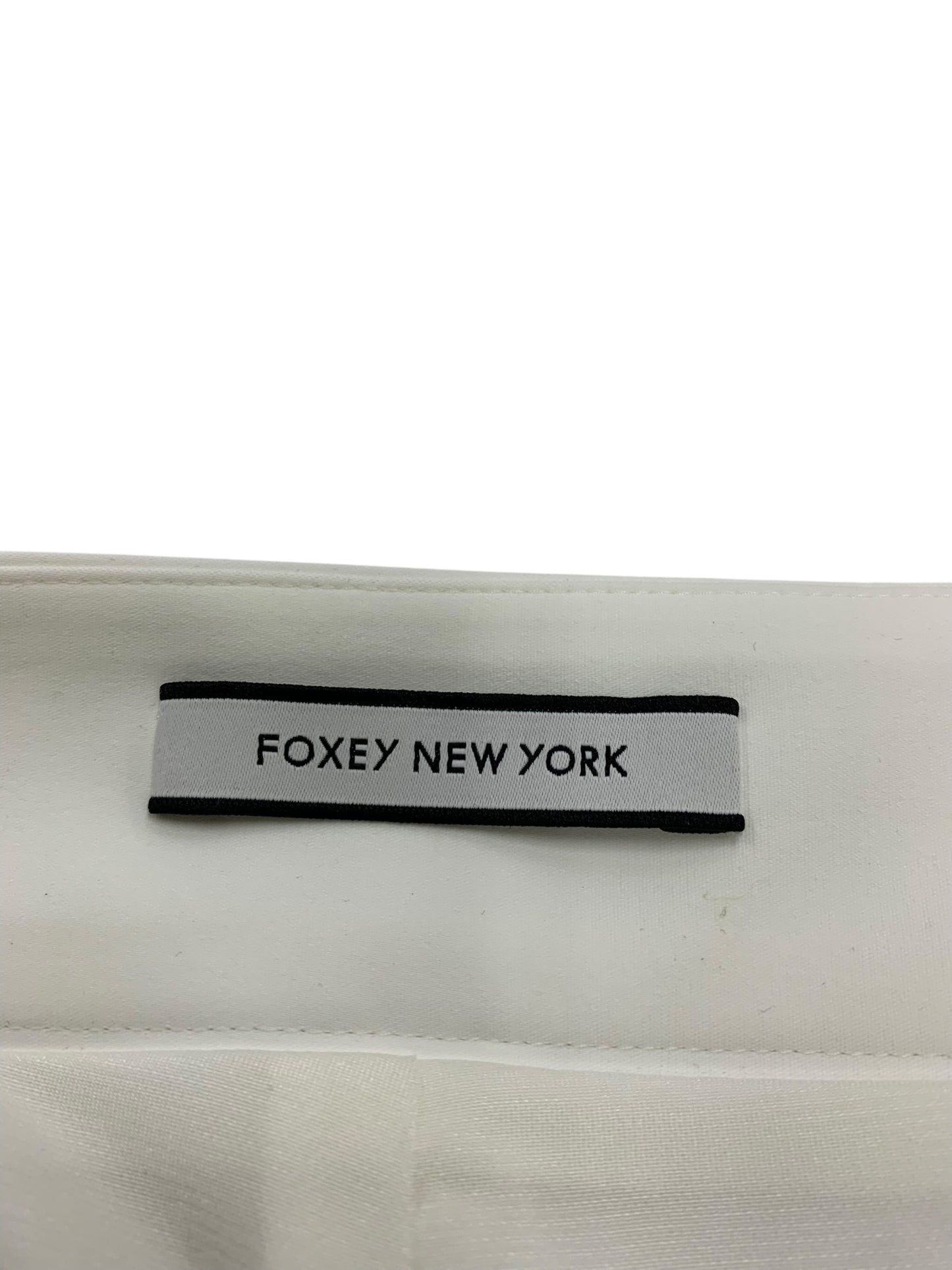 フォクシーニューヨーク French Stripe 41058 パンツ 38 ホワイト ITMVP8O7256V