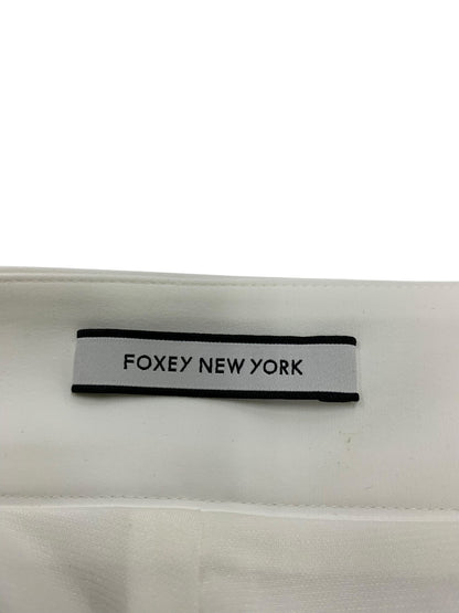 フォクシーニューヨーク French Stripe 41058 パンツ 38 ホワイト ITMVP8O7256V