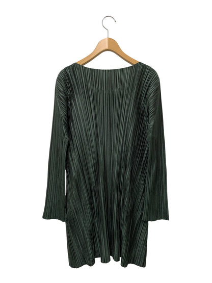 PLEATS PLEASE プリーツプリーズイッセイミヤケ ワンピース PP33-JT207 長袖 カーキグリーン 3 ITNKV0C68FP4