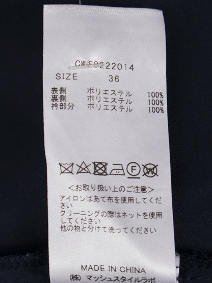 セルフォード 衿付き小花柄ワンピース CWF0222014 36 ネイビー ITIXQA6Y0UPK