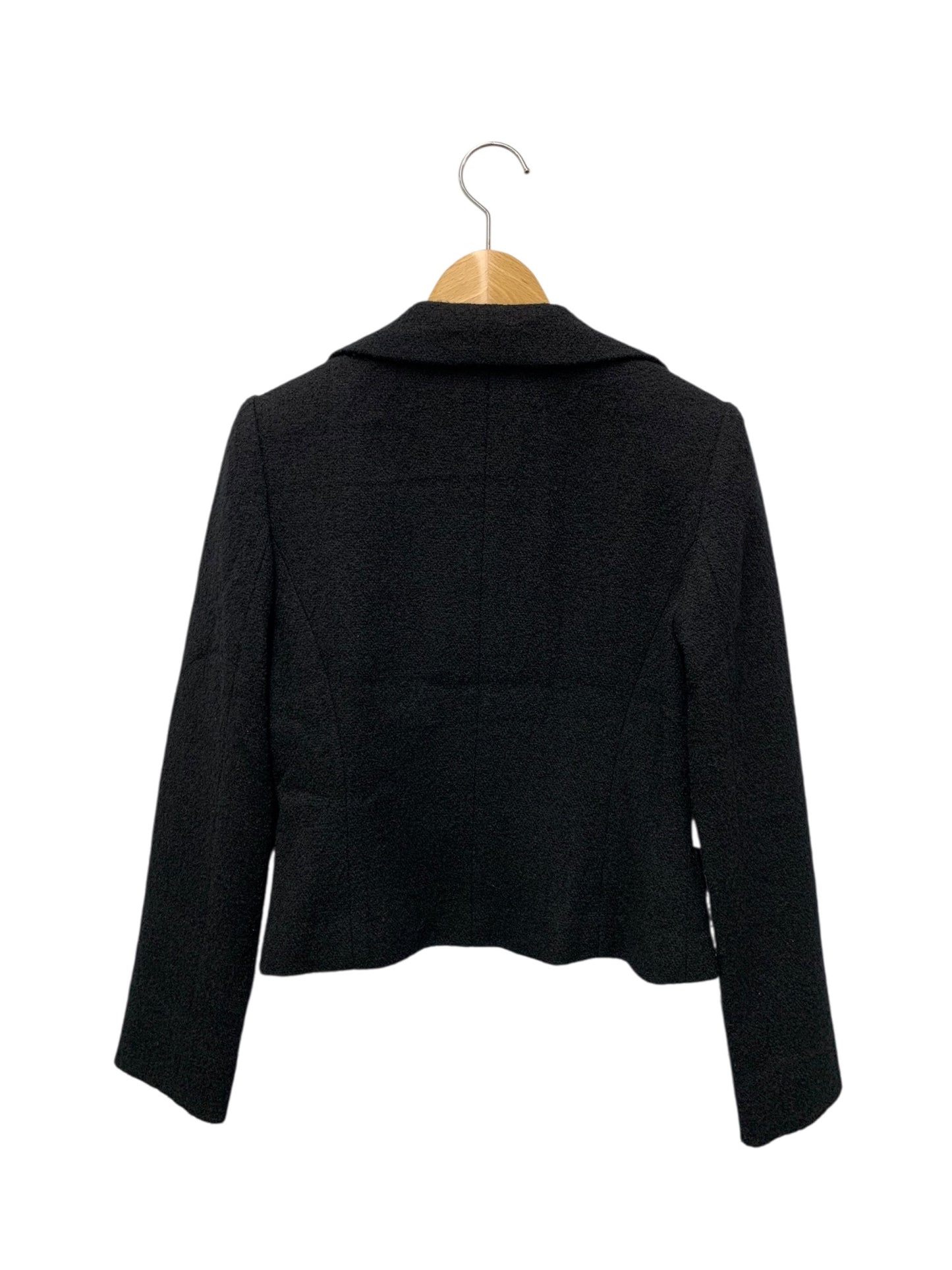 フォクシーブティック Jewel Tweed 34572 ジャケット 38 ブラック ITLTEGEG7EBS