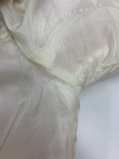 ルネ 6143250 ジャケット 34 ピンク TISSUE ツイード ノーカラー パール ダブルジップ ITXGQY055BVO