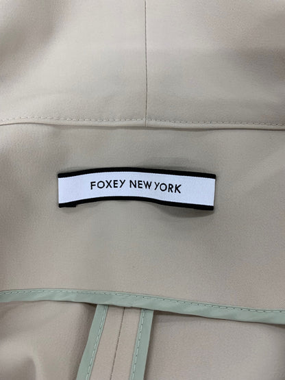 フォクシースポーツ Westminster Coat　 41706 レインコート スプリングコート 42 ベージュ ウォータープルーフストレッチ素材 ITFFXDYYUPS0