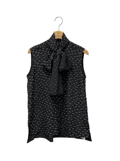 フォクシーブティック Blouse 45198 ブラウス 38 ブラック ドット ITLWK75C7YRS
