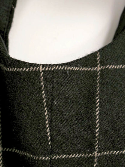 エムズグレイシー 011704 ワンピース 36 ブラック ウール混 リボン ITGVIDD2Y53C