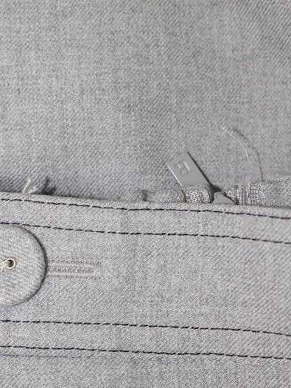 ルネ 6045010 パンツ 38 グレー ワイド IT8O5A5DC134