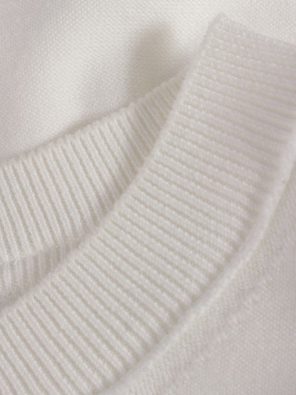 アディアム 45191 カットソー S ホワイト パフスリーブ IT9YQ3XYBKJ2